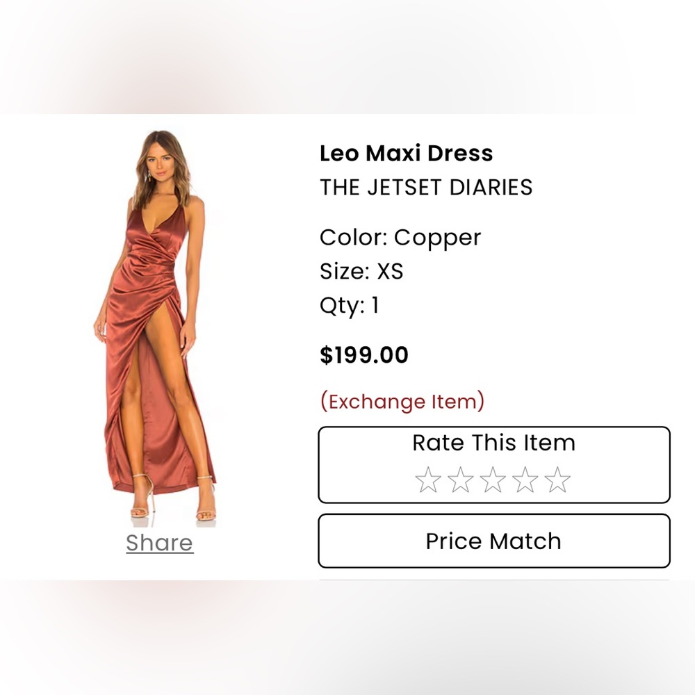 Leo Maxi Dress - THE JETSET DIARIES - Revolve